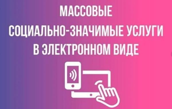 ПРЕИМУЩЕСТВА ПОЛУЧЕНИЯ МАССОВЫХ СОЦИАЛЬНО ЗНАЧИМЫХ УСЛУГ В ЭЛЕКТРОННОМ ВИДЕ