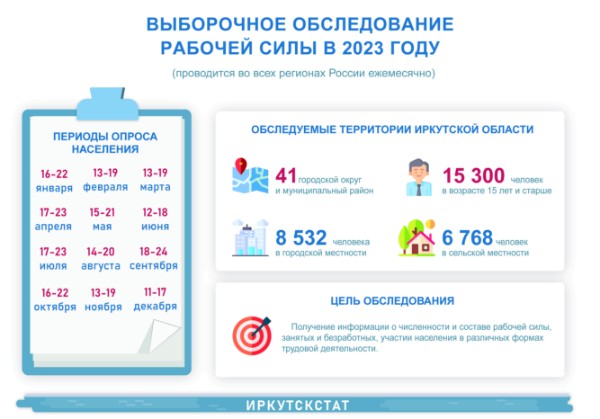 Выборочное обследование рабочей силы в 2023 году