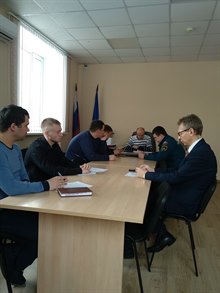 Заседание комиссии по предупреждению и ликвидации ЧС